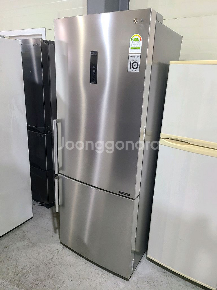무료배송설치, 엘지 450리터급 슬림형냉장고 상냉장--1