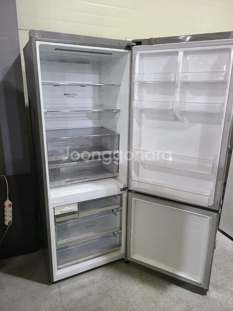 무료배송설치, 엘지 450리터급 슬림형냉장고 상냉장--2