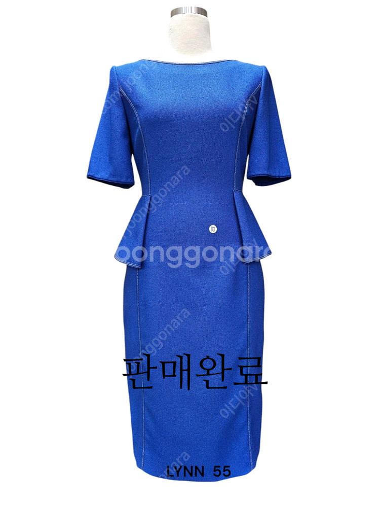여성 아나운서,앵커 스타일의 원피스 (여름)--5