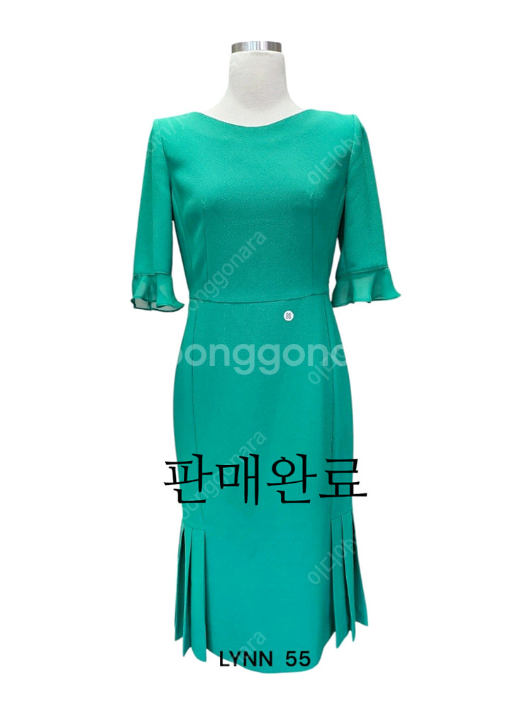 여성 아나운서,앵커 스타일의 원피스 (여름)--6