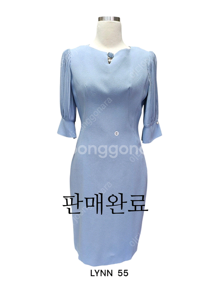 여성 아나운서,앵커 스타일의 원피스 (여름)--8