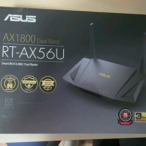 아수스 ASUS AX1800 RT-AX56U 공유기 팝