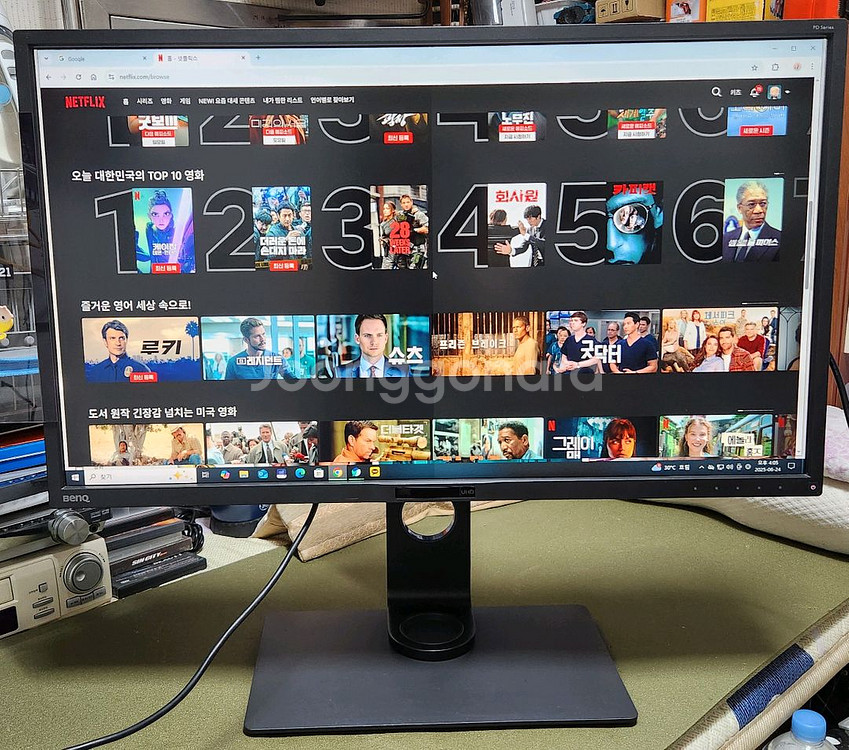 BenQ PD3200U-T 4K 디자이너 전문가 모니터--1