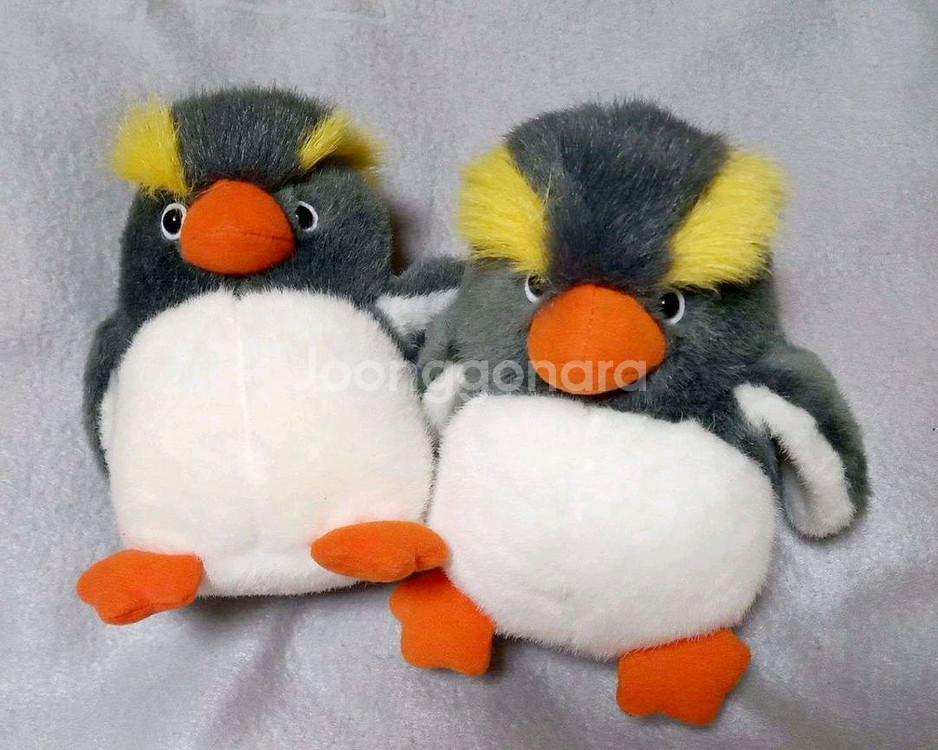 일본 빈티지 히로쿤 하우스 펭귄 인형--0