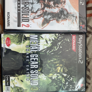 ps2 메탈기어2 서브스턴스 메탈기어3 팔아요