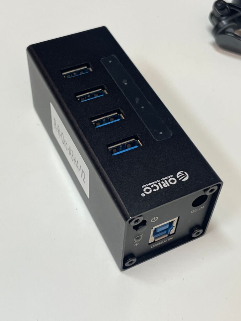 오리코 전원형 4포트 usb 허브