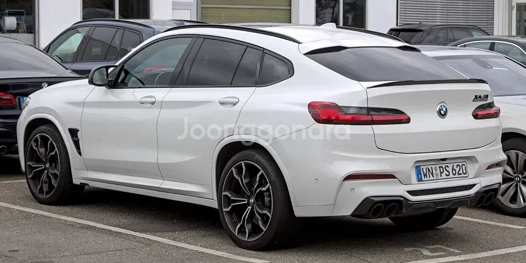 BMW X4 G02 블랙 카본 스포일러 X4M F98--1
