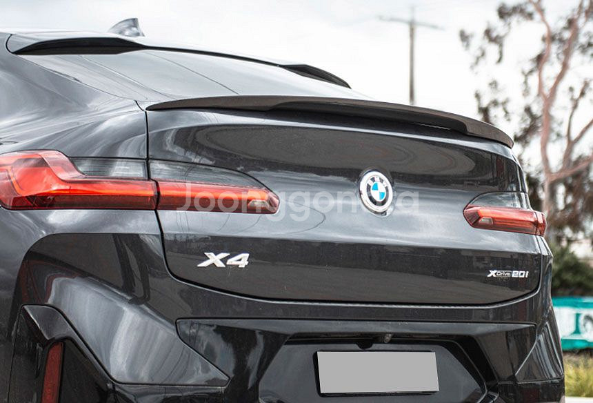 BMW X4 G02 블랙 카본 스포일러 X4M F98--3
