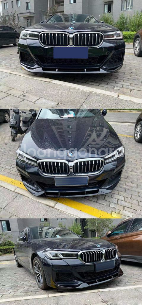 BMW 5시리즈 G30 프론트립 사이드립 디퓨저 바디킷--2