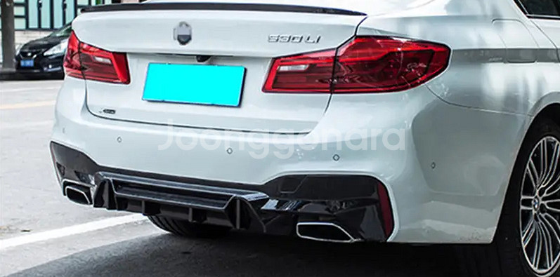 BMW 5시리즈 G30 프론트립 사이드립 디퓨저 바디킷--6