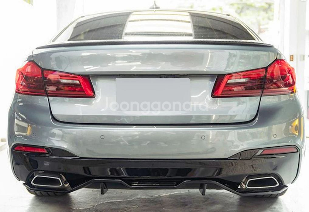 BMW 5시리즈 G30 프론트립 사이드립 디퓨저 바디킷--8