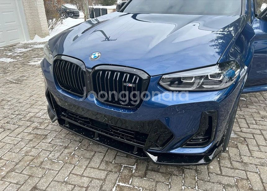 BMW X3 X4 LCI IX3 프론트립 바디킷 G02--2
