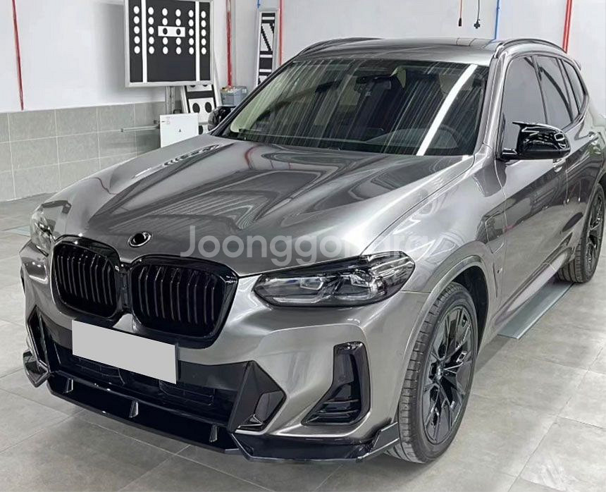 BMW X3 X4 LCI IX3 프론트립 바디킷 G02--3