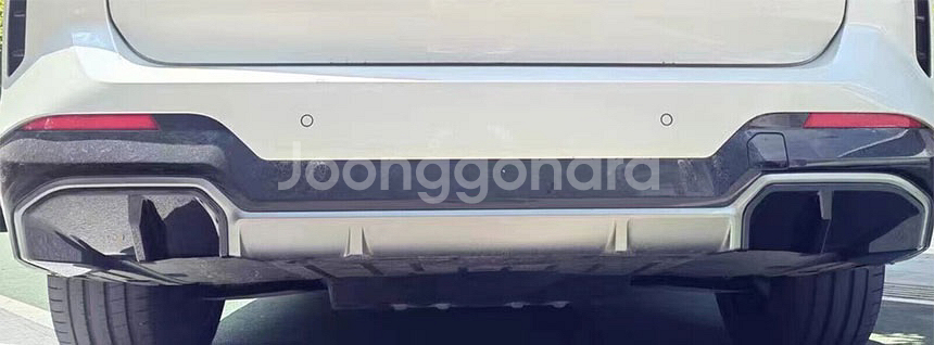 BMW IX3 G08 튜닝 디퓨저 머플러팁 배기팁--3