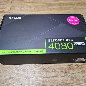 STCOM RTX 4080 SUPER 그래픽 카드팝니
