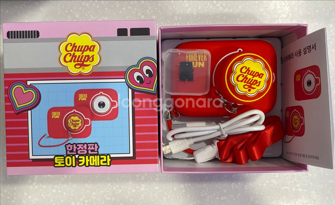 츄파춥스 한정판 토이카메라 팝니다!--1