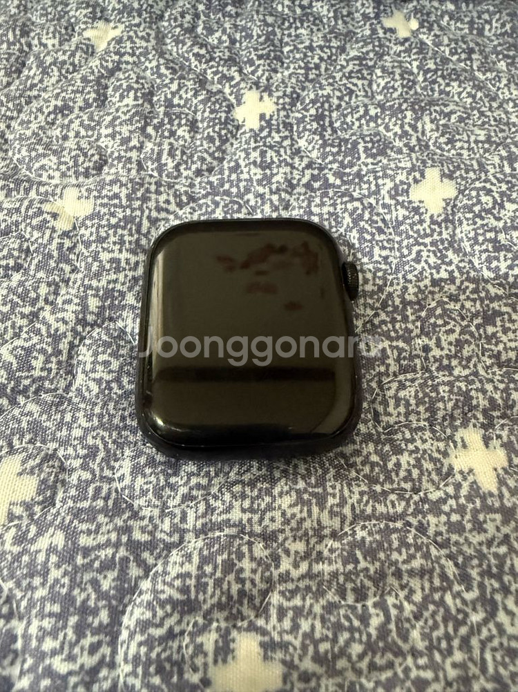 애플워치7 45mm 미드나이트--1