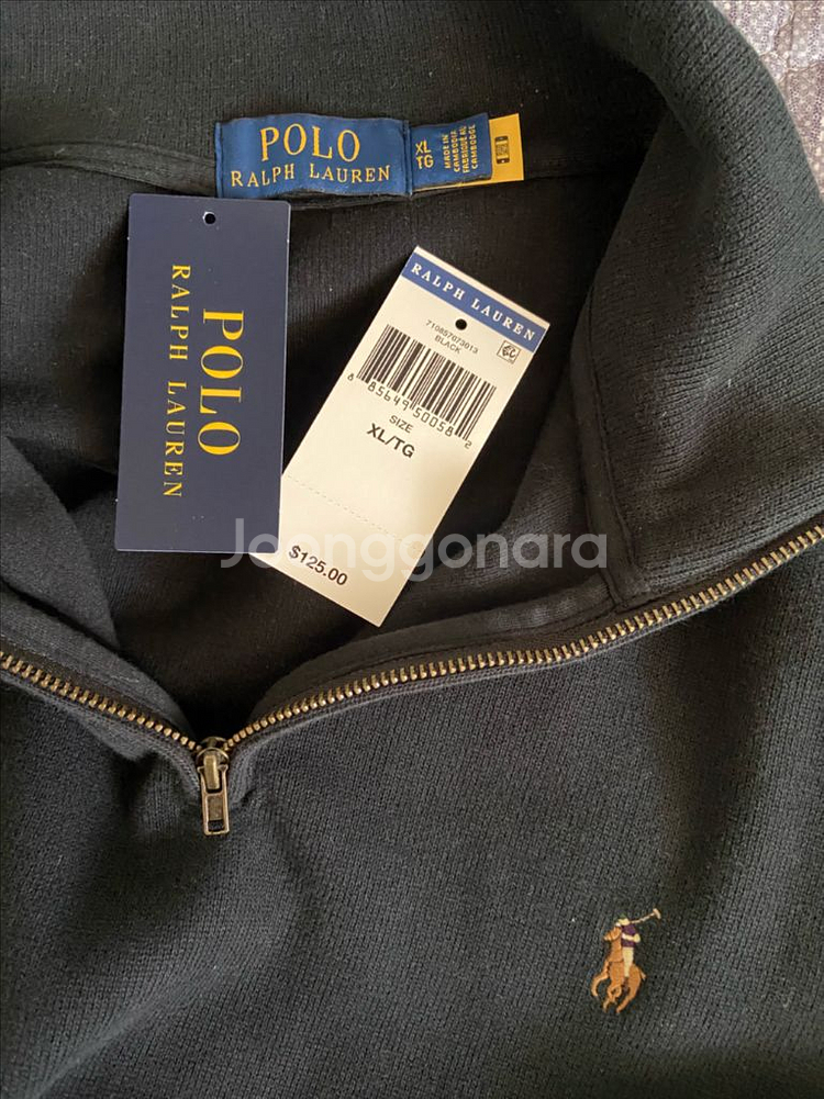폴로 랄프로렌 니트 블랙 XL--3