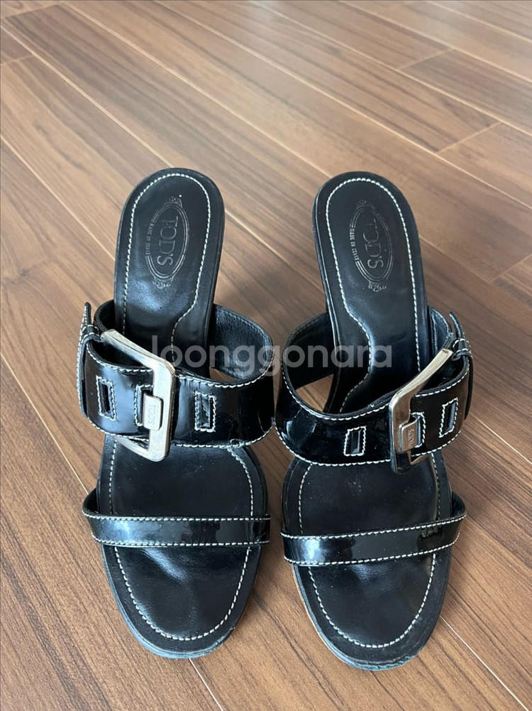 토즈 Tods 블랙 샌들 235 - 240--0