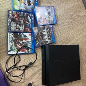 ps4 플스4 세트 (게임 cd 5장 포함)