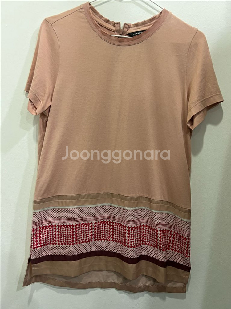 빈폴 핑크 티셔츠 90--0