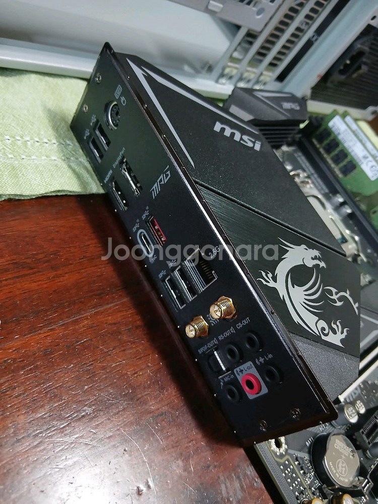 MSI 정품 Z490m + 10700k + 램--3