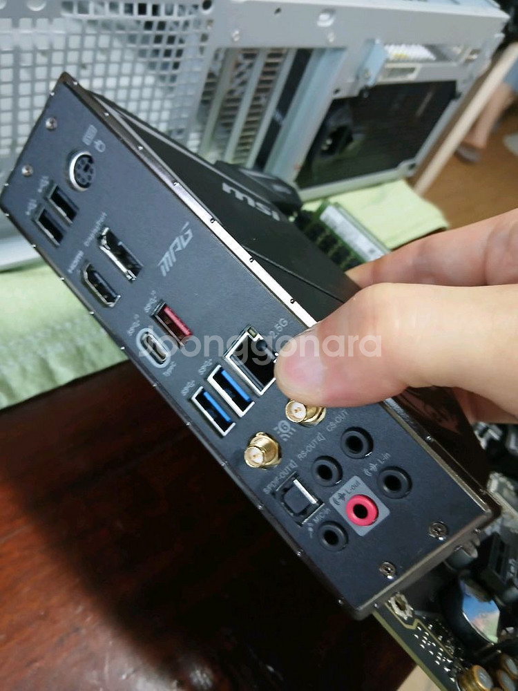 MSI 정품 Z490m + 10700k + 램--4