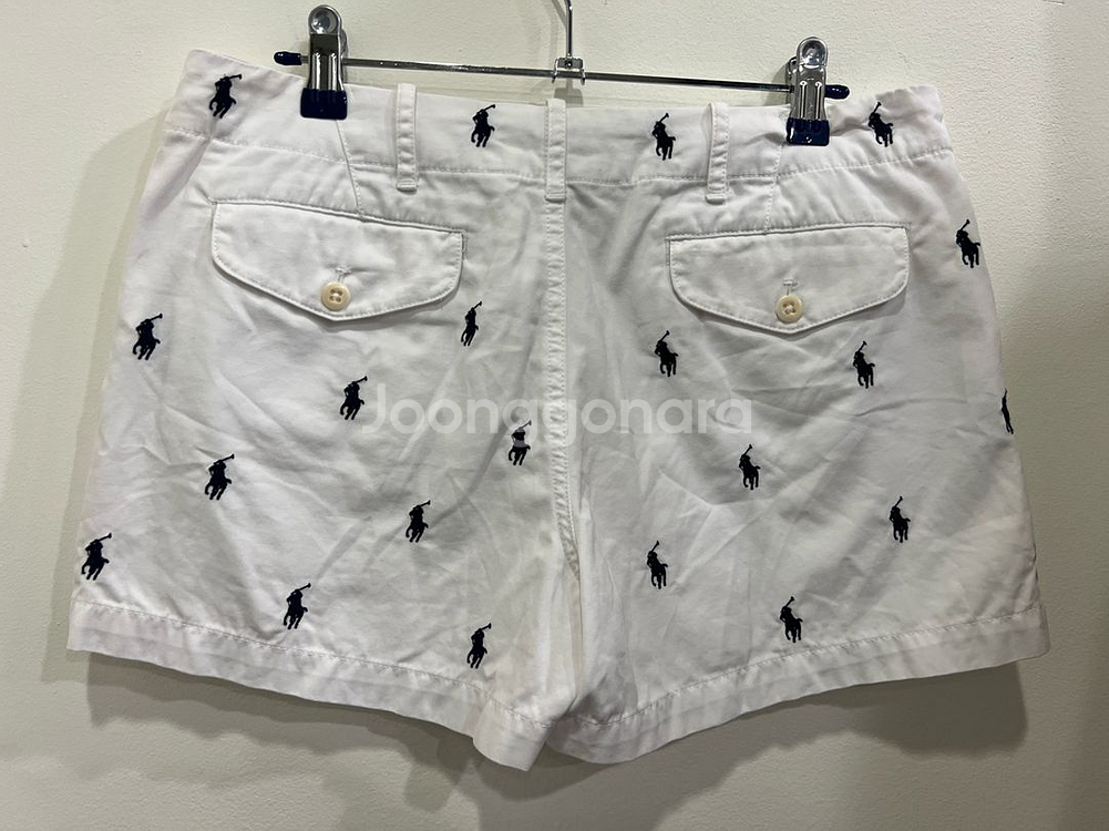 폴로 포니 반바지 화이트 4 (M)--1