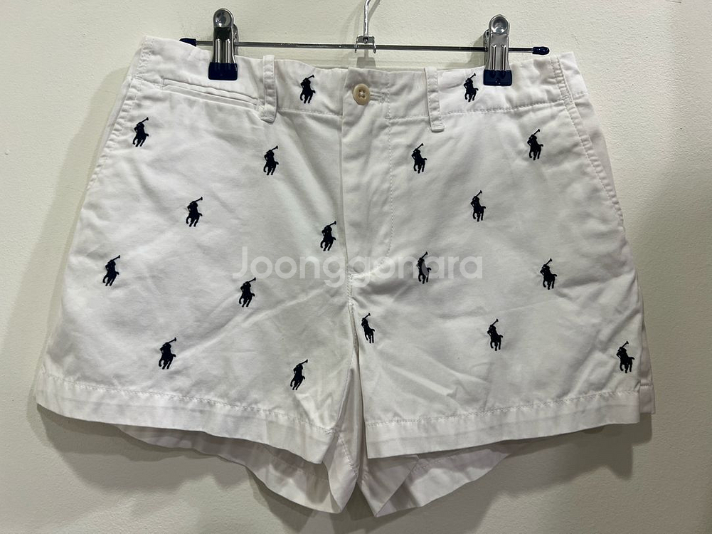 폴로 포니 반바지 화이트 4 (M)--0