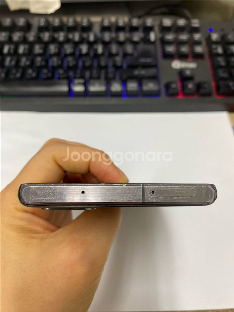 SK 갤럭시노트20 그레이 외괸깔끔 256G 무잔상--3