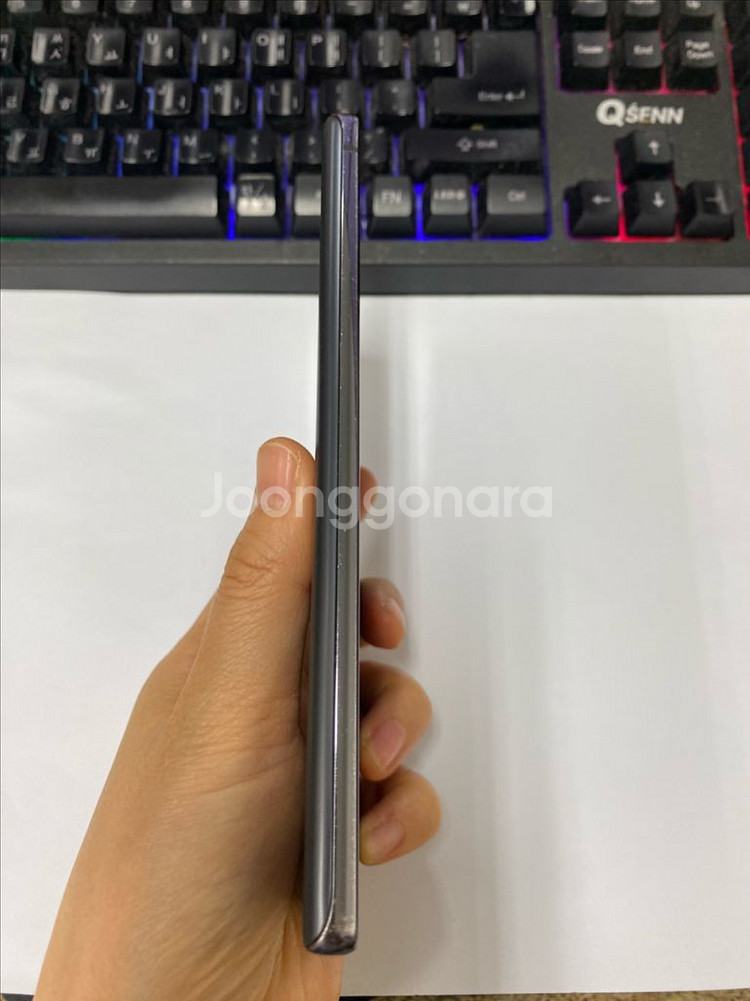 SK 갤럭시노트20 그레이 외괸깔끔 256G 무잔상--5