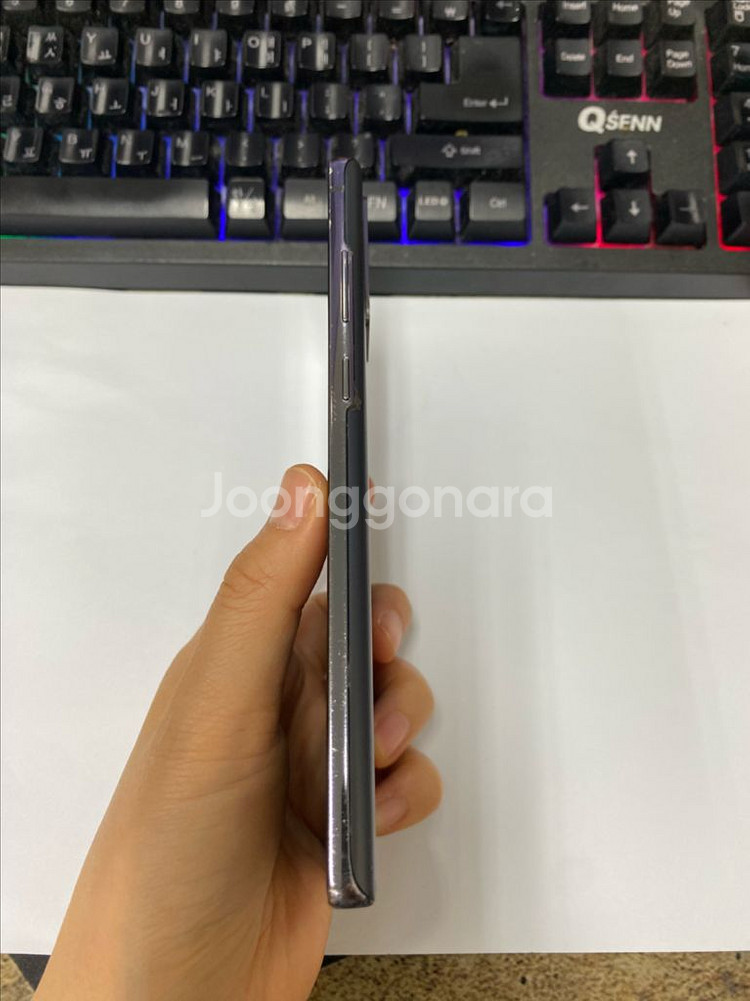 SK 갤럭시노트20 그레이 외괸깔끔 256G 무잔상--4