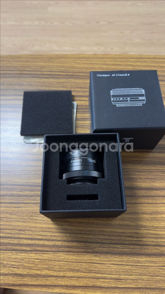 TTArtisan 27mm F2.8 렌즈 후지X마운트--1