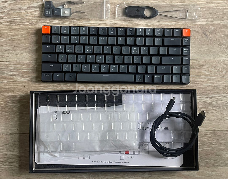 Keychron K3 백색 LED 적축 옵티컬 핫스왑--0