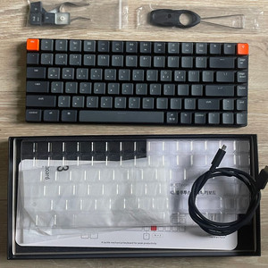 Keychron K3 백색 LED 적축 옵티컬 핫스왑