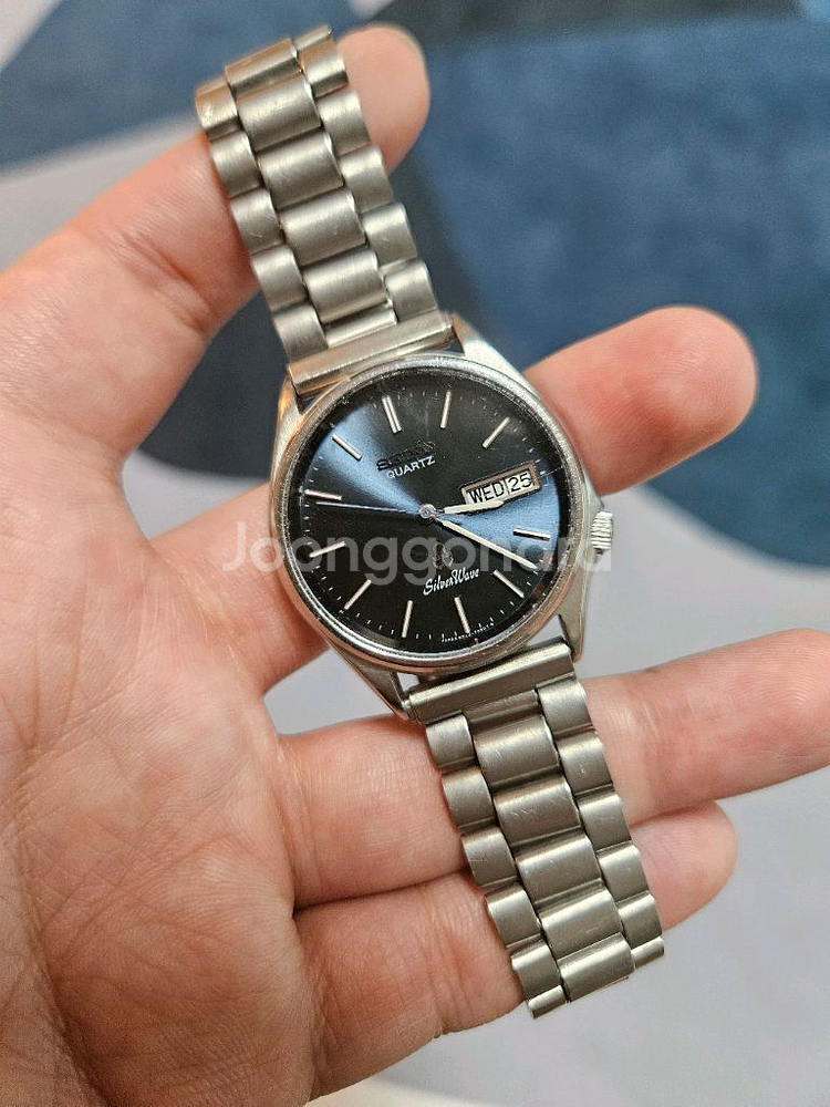 세이코 실버웨이브 8229-703B 빈티지 시계--1