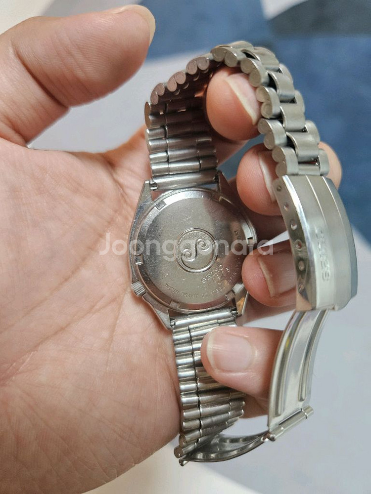 세이코 실버웨이브 8229-703B 빈티지 시계--4