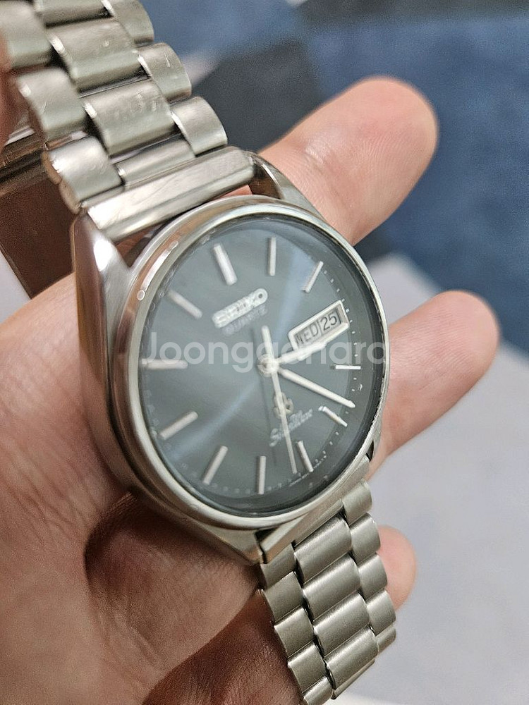 세이코 실버웨이브 8229-703B 빈티지 시계--6
