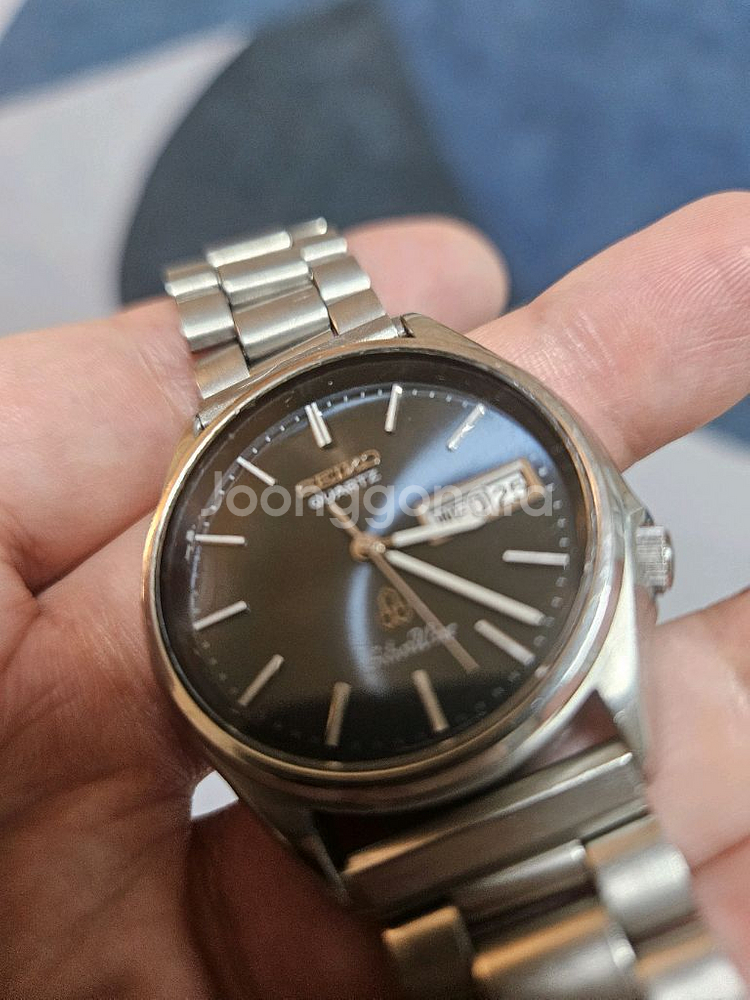 세이코 실버웨이브 8229-703B 빈티지 시계--5