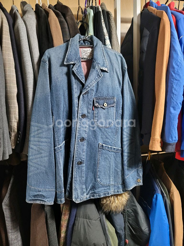 리바이스 일본판데님자켓 엠--0