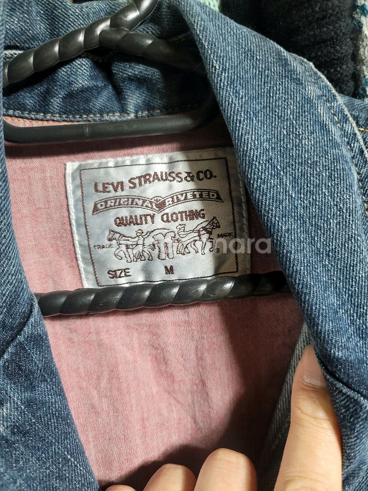 리바이스 일본판데님자켓 엠--1