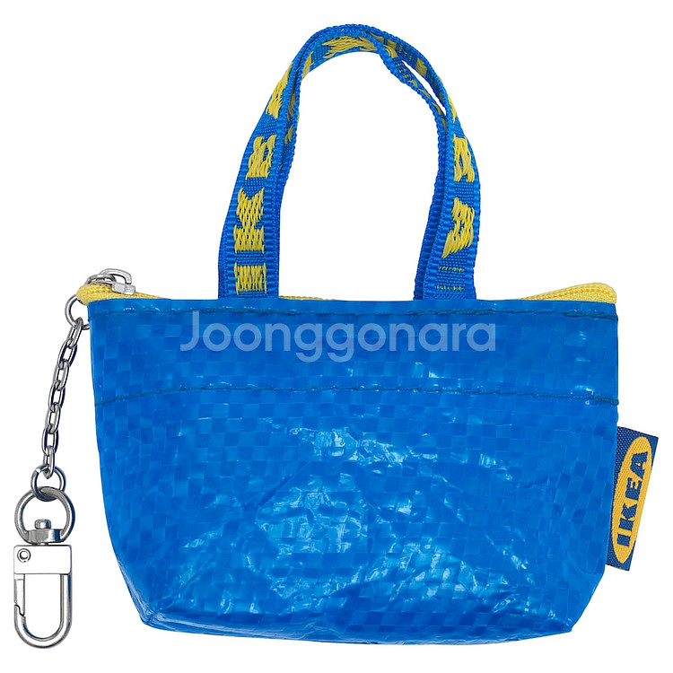이케아 KNLIG 크뇔리그 열쇠 고리, S블루, 9x7--0
