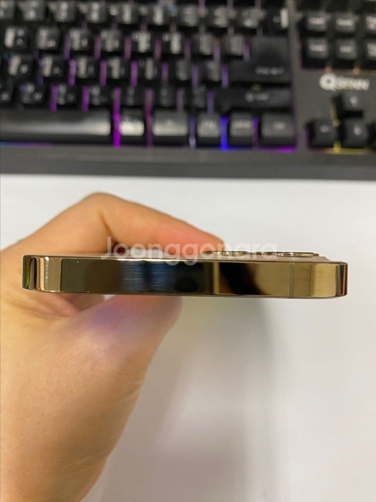 아이폰12프로 골드 S급 128GB 정품배터리100%--5