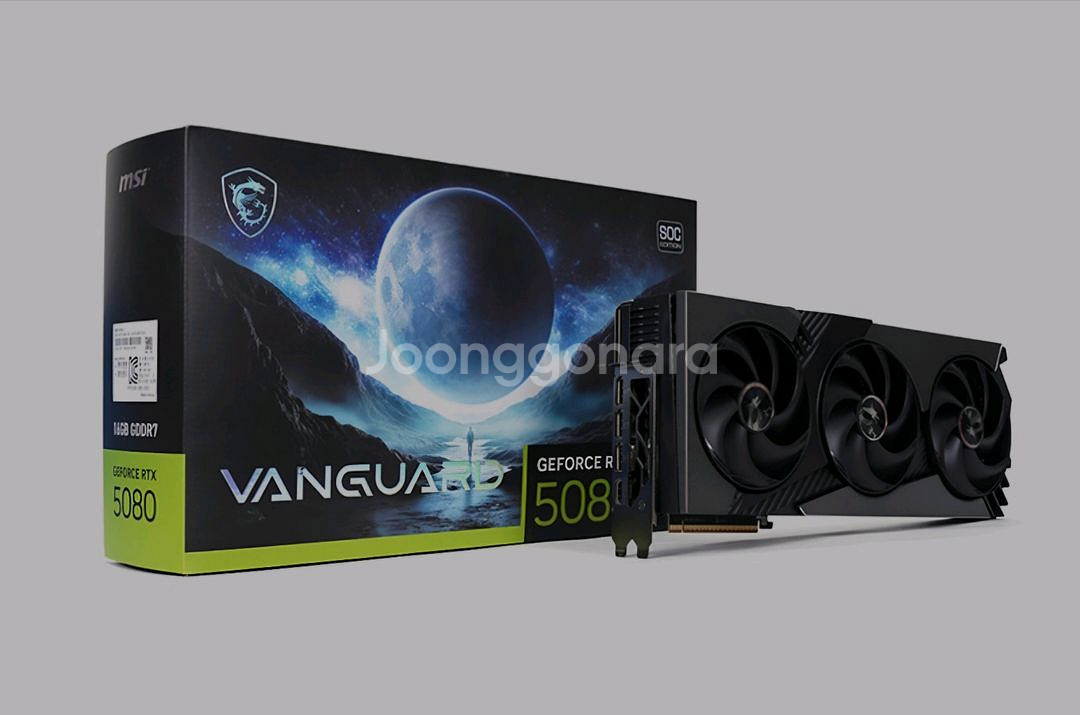 GeForce RTX 5080 뱅가드 판매--0