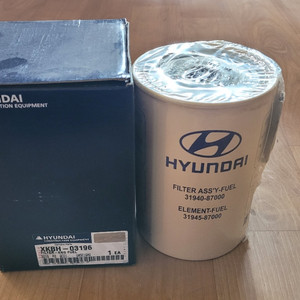 현대지게차용 연료필터 3.5톤~8톤용