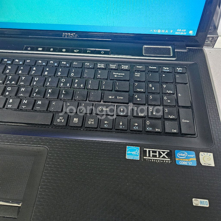 MSI 노트북 17인치, i7 노트북 램 8GB+SSD--2