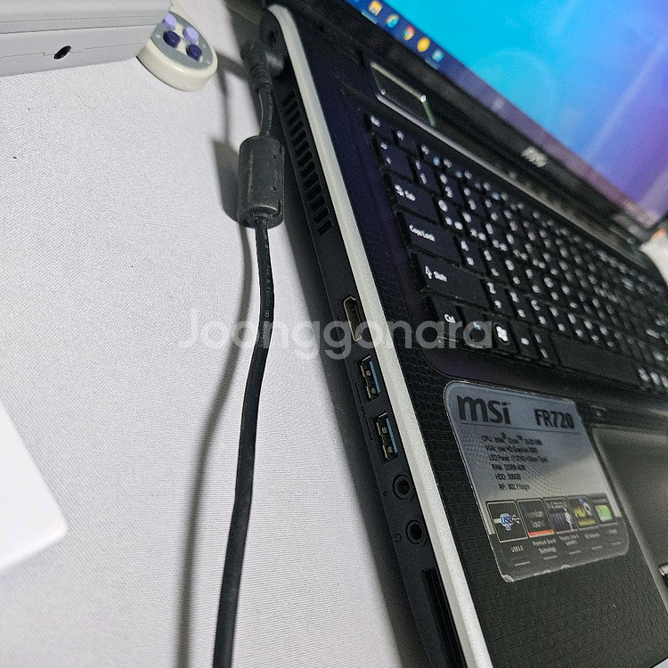 MSI 노트북 17인치, i7 노트북 램 8GB+SSD--5