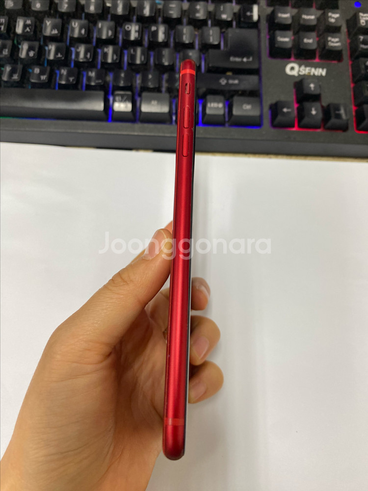 아이폰8플러스 레드 AA급 64GB 무잔상 배터리100--4