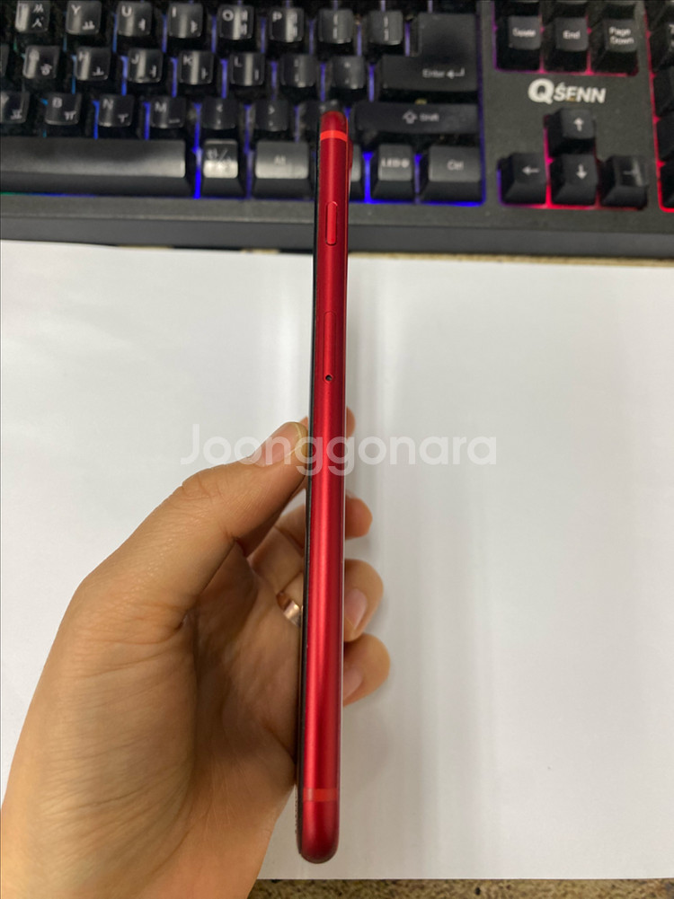 아이폰8플러스 레드 AA급 64GB 무잔상 배터리100--5