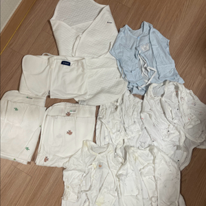 엘라바 스트랩, 리코타입 속싸개, 배냇저고리 신생아용품